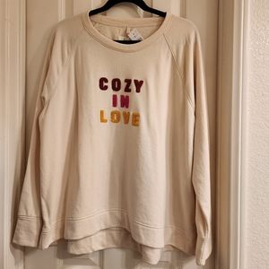 Lounge sweatshirt